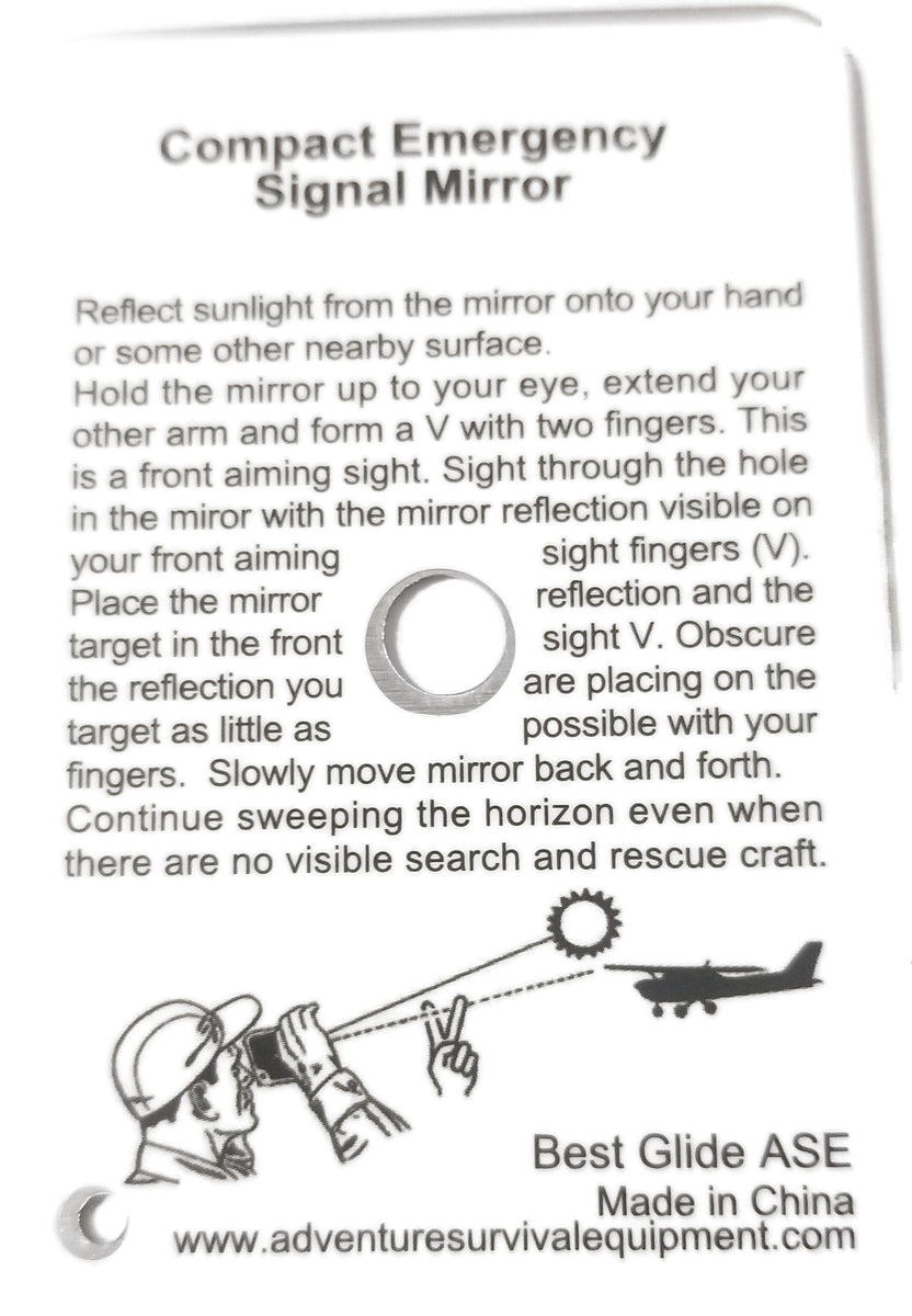 Signal Mirror for your Survival Kit