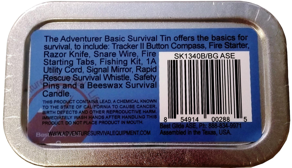 Buy Combat Survival Tin - 14 Plus Item Pocket Size Outdoor Survival Tin - Fishing  Line, Sewing Kit, Fire Starter, Emergency Device and Much More Online at  desertcartSenegal