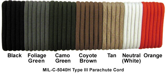 100m 3mm Paracord - Tan/Coyote