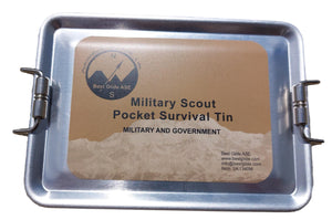 Best Glide ASE Military Scout Pocket Survival Tin